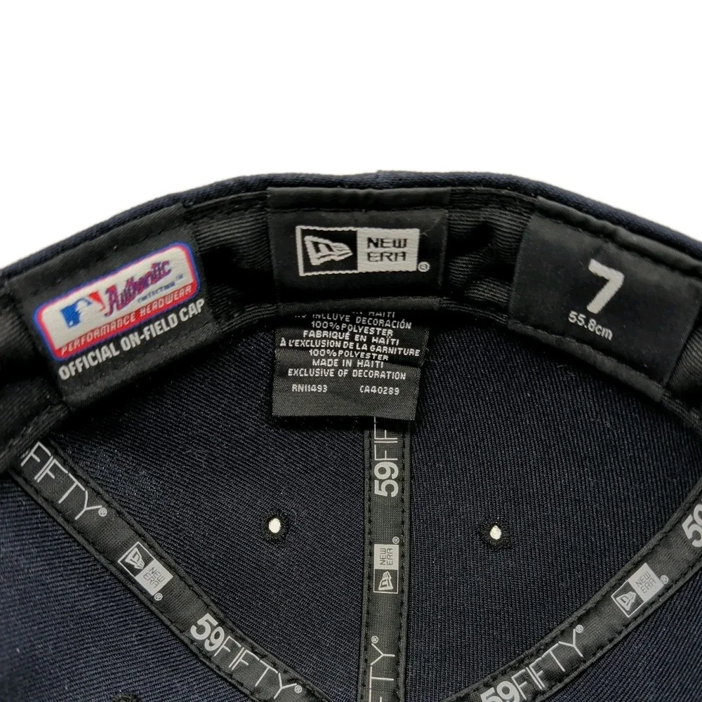 Seattle Mariners New Era 59FIFTY Fitted‎ Hat Cap MLB On Field Baseball Size 7